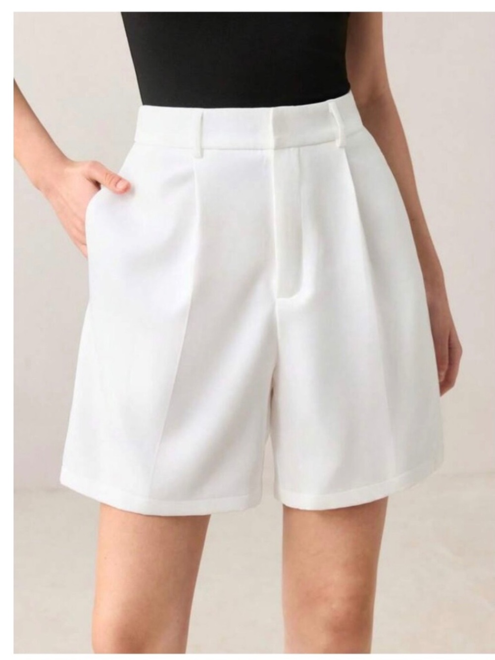 Zara Pleated Shorts